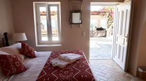 Bedroom 4 looking out to the barbeque