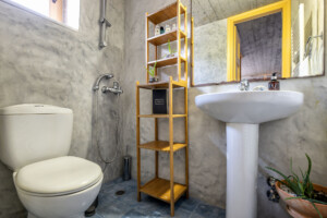 Gouzelis library bathroom